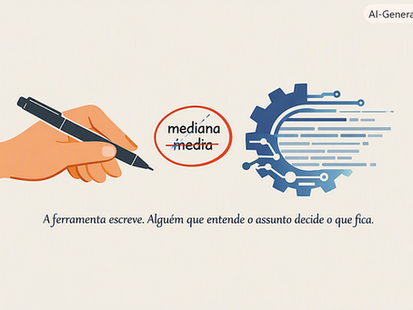 Quanto de IA uso nos meus artigos, e o que isso realmente significa