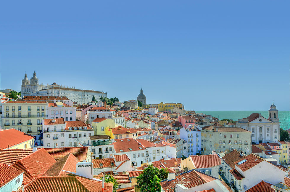 view of Lisbon, Portugal