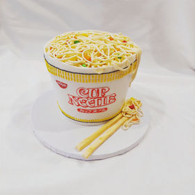Cup of noodles custom cake