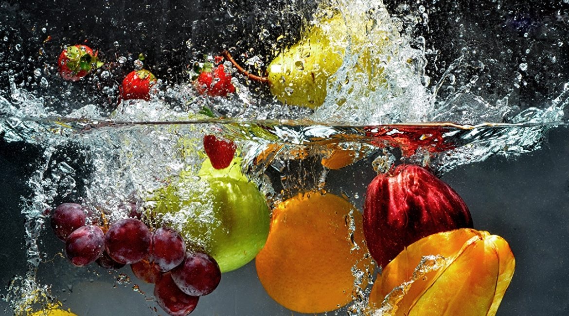 Arranged Food and Objects