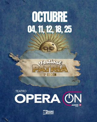 Llega la cuarta edición del Festival Patria