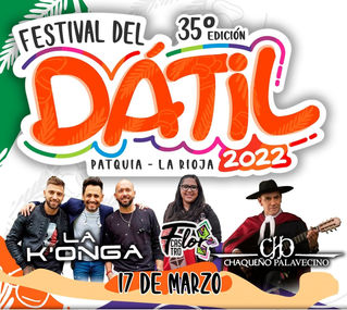 Grilla final, precios y puntos de venta de entradas para el Dátil 2022