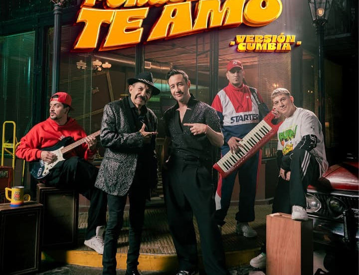 Luciano Pereyra lanza la versión cumbia de "Porque aún te amo", junto a Antonio Ríos