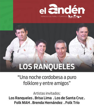 Los Ranqueles se presentan en El Andén