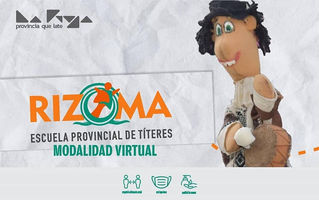 Actividades de la Escuela Provincial de Títeres Rizoma