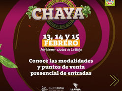 Modalidades y puntos de ventas presenciales de entradas para La Chaya 2026