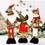 Thumbnail: Plaid Christmas Snowman Telescopic Figurine