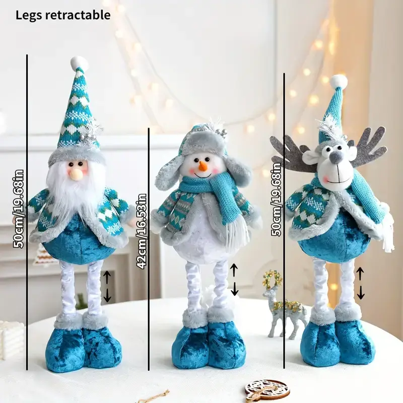 Thumbnail: Blue Santa Clause Telescopic Figurine