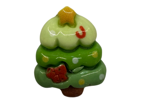 Thumbnail: Christmas Shoe Charms Christmas Trees