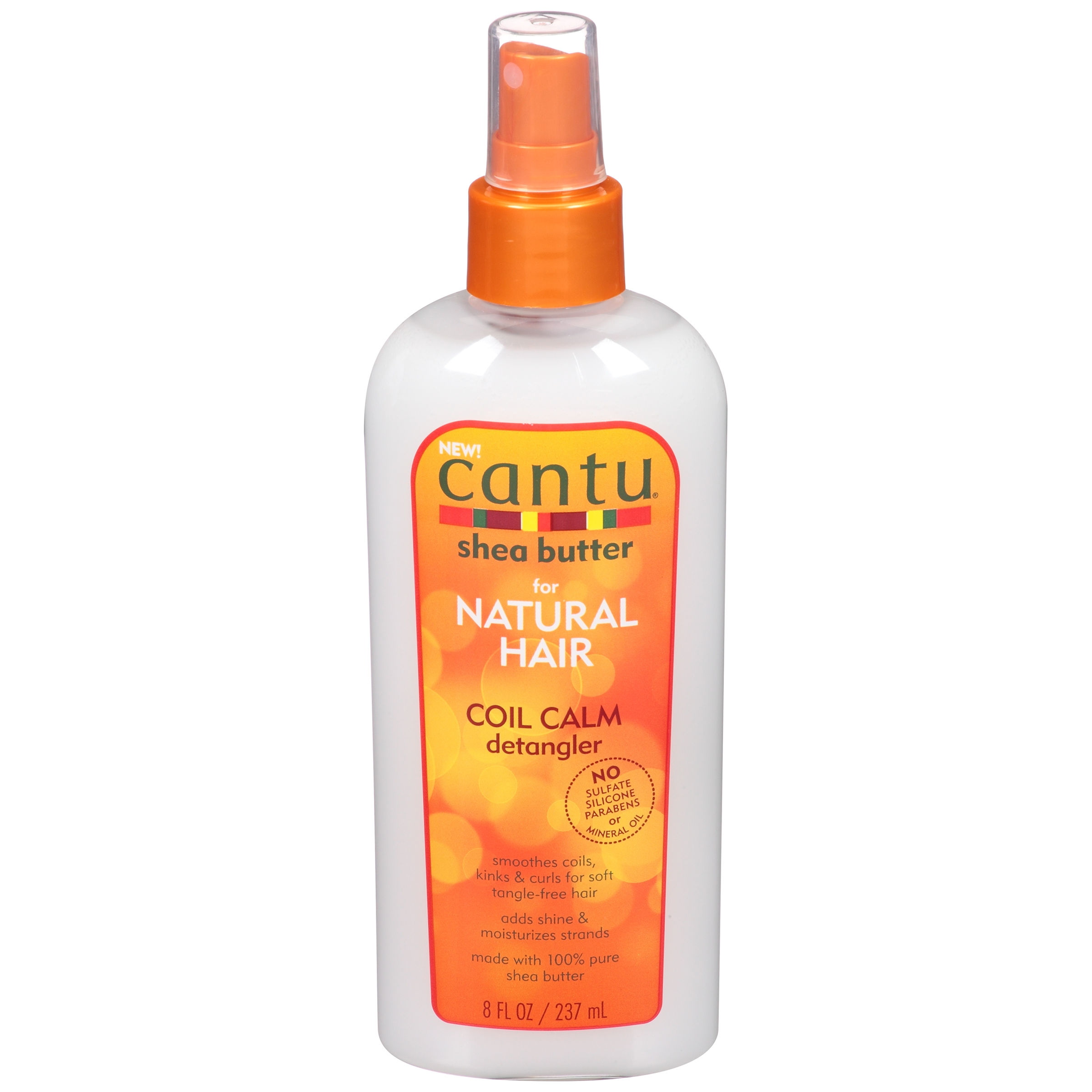 Cantu shea butter coil calm detangler 8 fl oz