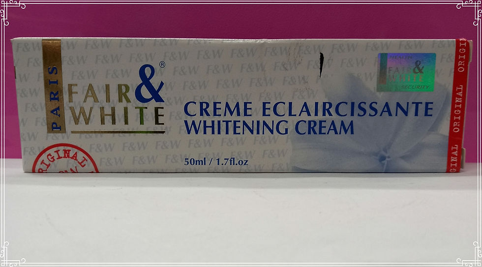 Thumbnail: Fair & White cream and soap