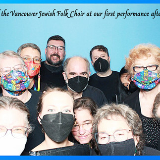 Choir members and David Millard (Conductor) at 2025 Spring Concert