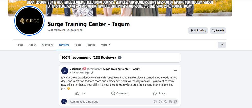 FB STC Review