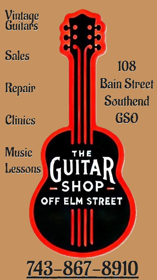 The Guitar Shop Off Elm Street