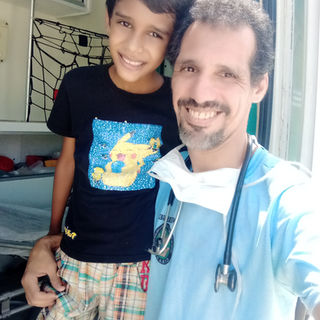 Realização de curativo