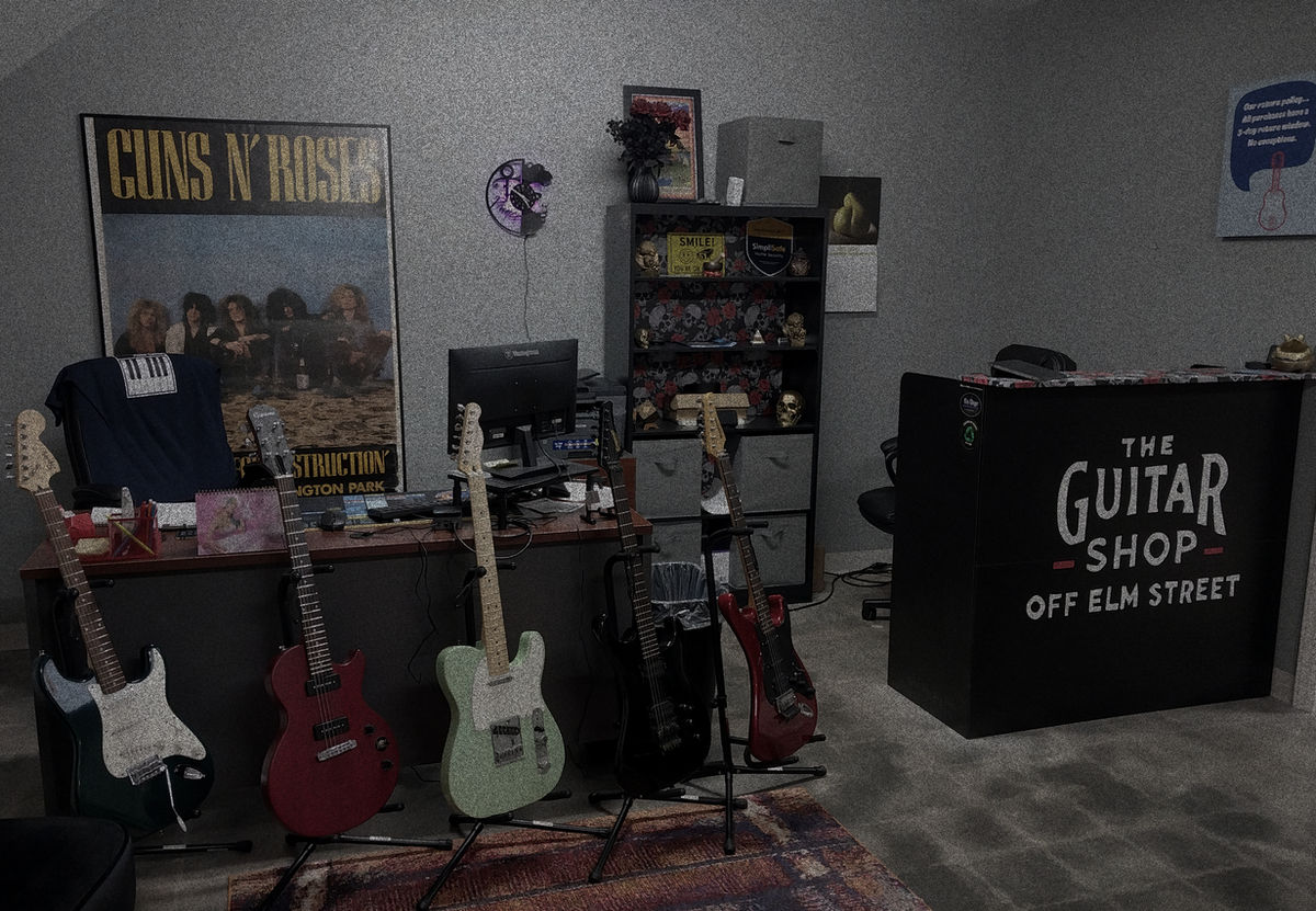 The Guitar Shop Off Elm Street