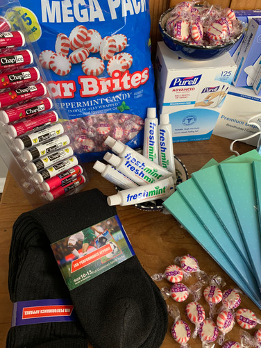 Another pic of some of the goodies in our Survivial Kits.