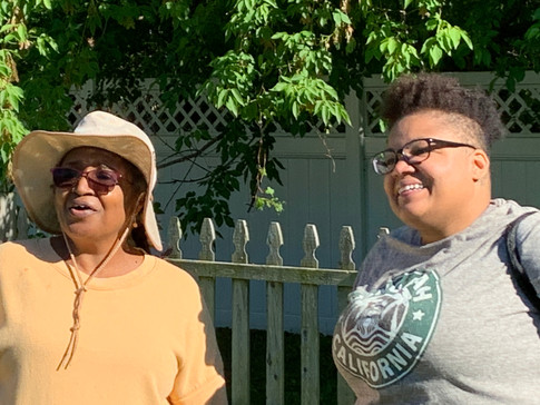 Like mama, like daughter. Miss Chris and Lola worked so hard on this project and with such big smiles and such warm spirits. Love you guys!
