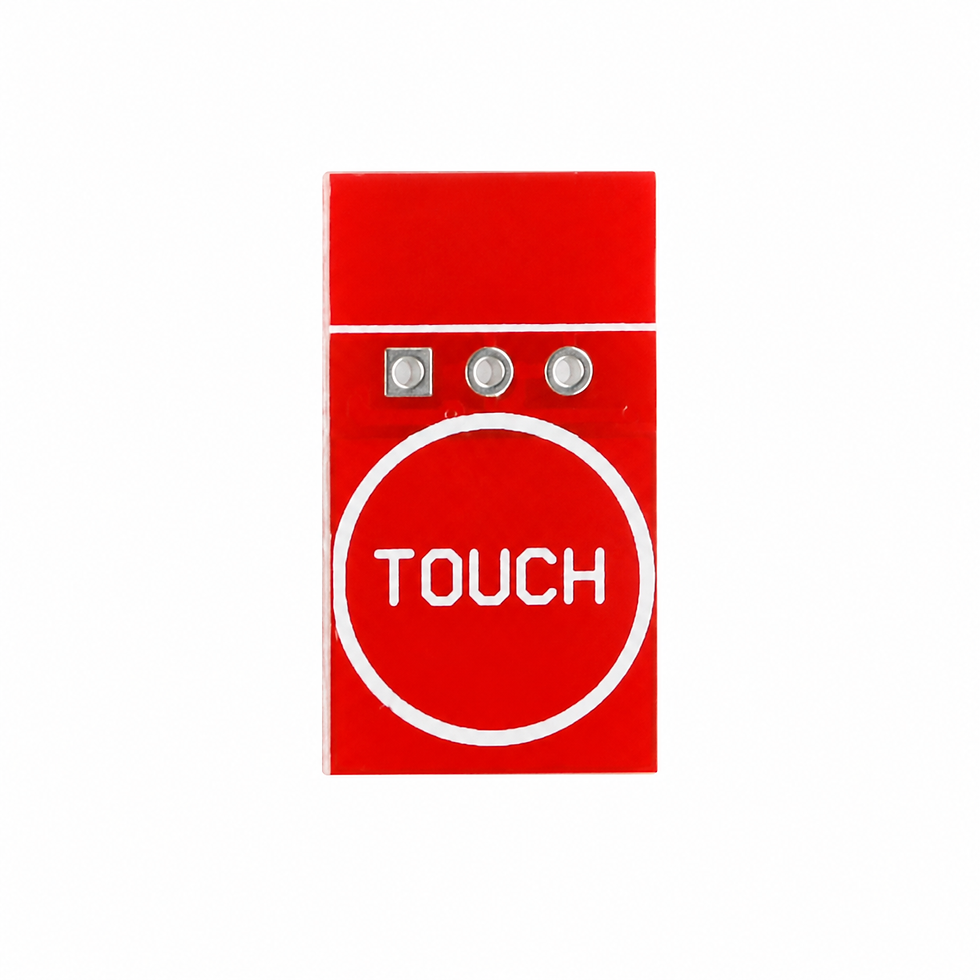 Thumbnail: TTP223 1-Channel Capacitive Touch Sensor Module (Red)