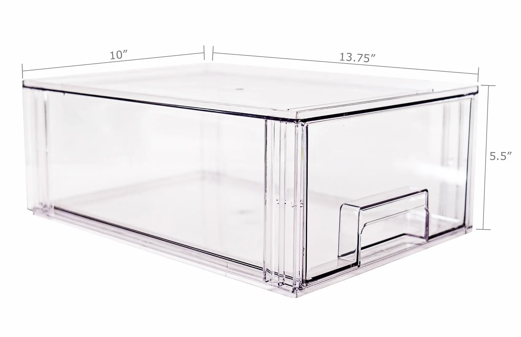 Stacker Clear Storage Drawer