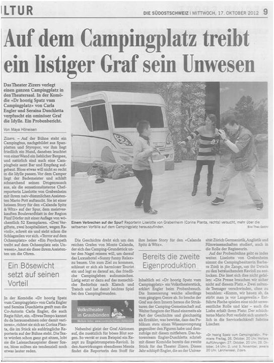 2012 Zeitungsbericht