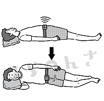 スリープモニターのイラスト