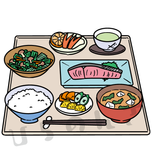 食事のイラスト