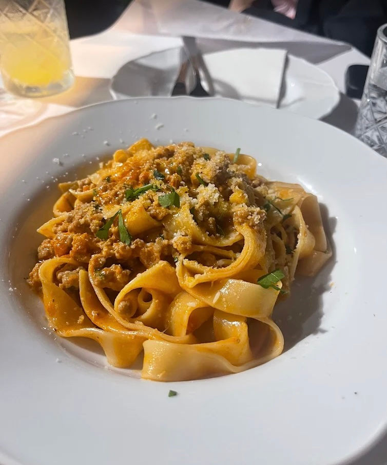 Handmade pappardelle to make and eat
