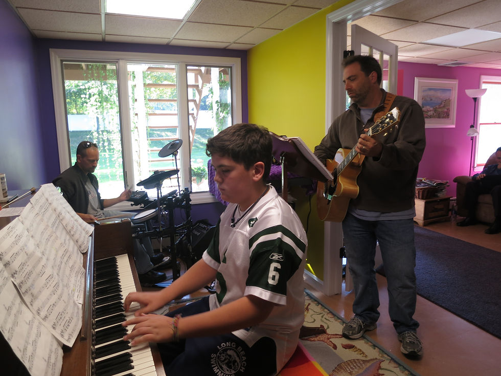 Jack at Beatles rehearsal.JPG