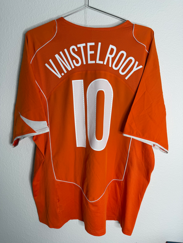 Netherlands 2004 home van nistelrooy (XL) | Galactic Soccer Kits