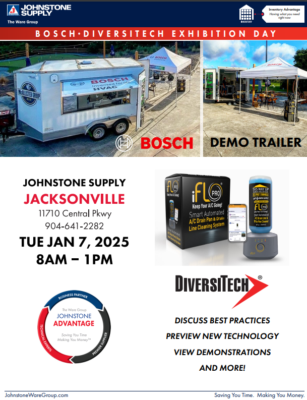 Bosch/DiversiTech Tent Day 