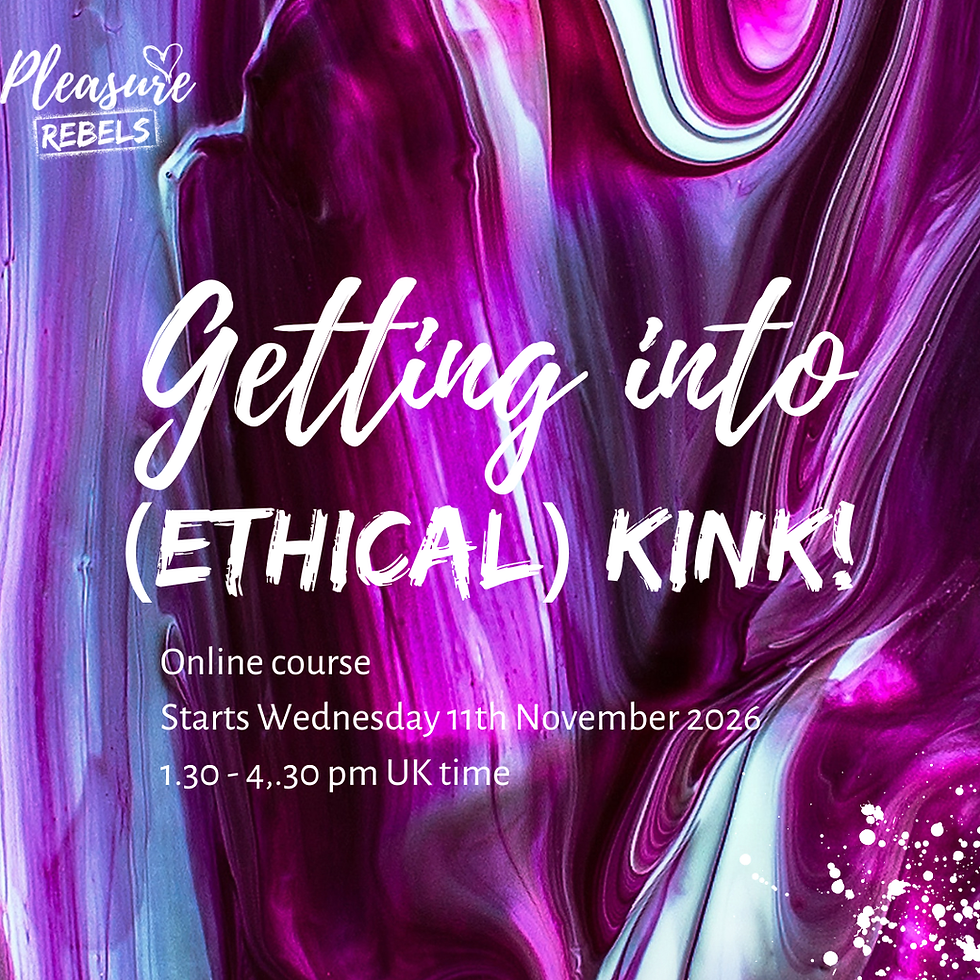 Getting into (Ethical) Kink