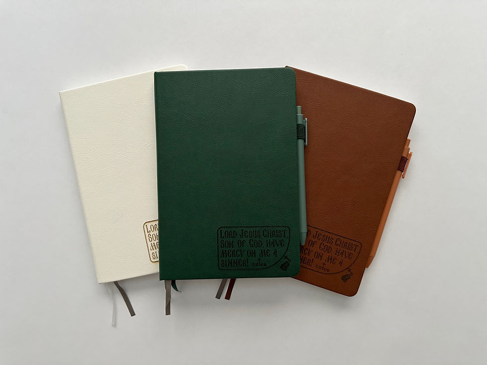 Jesus Prayer Notebook