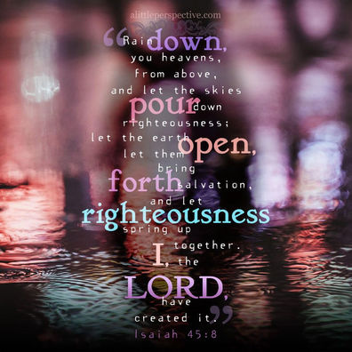 July 6 – Drip Down from the Heavens #spiritualinspiration