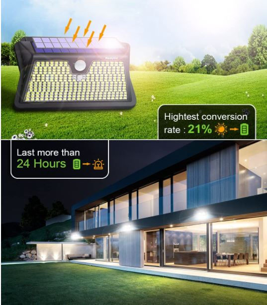 Thumbnail: Solar LED Lighting - 283 LED Bulbs. 