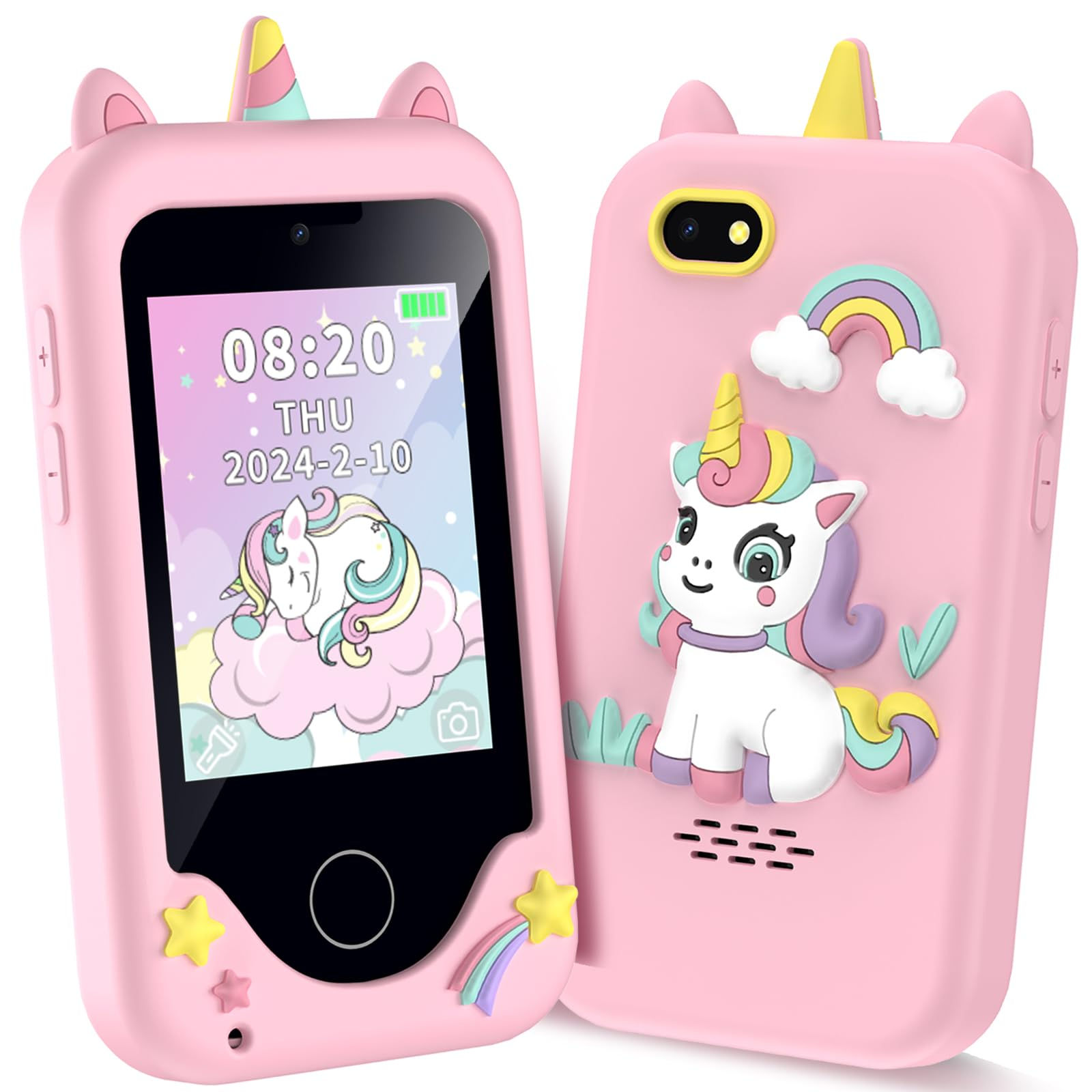 PH05 Kids Smart Phone 2.8-inch - Pink