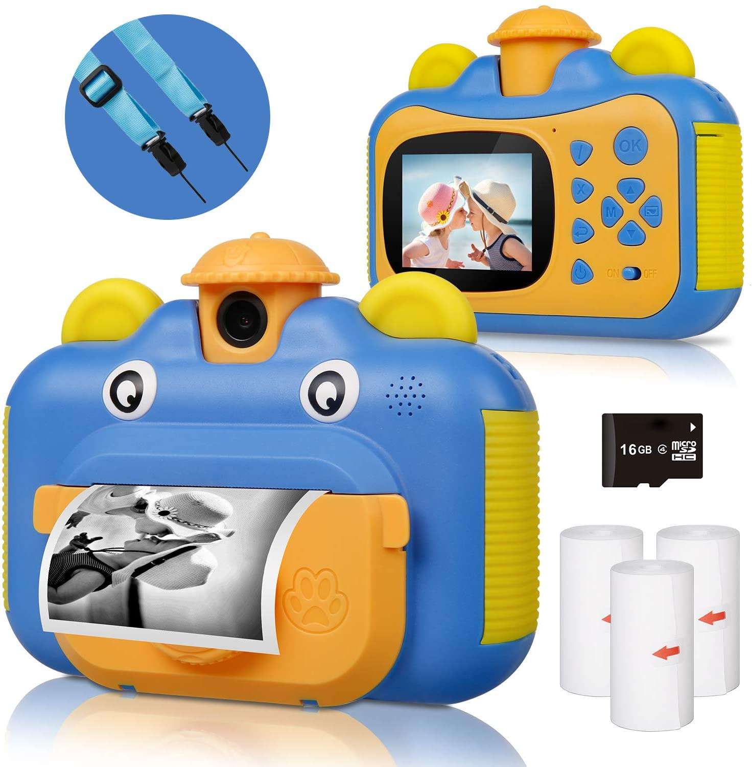 Kids Instant Print Camera