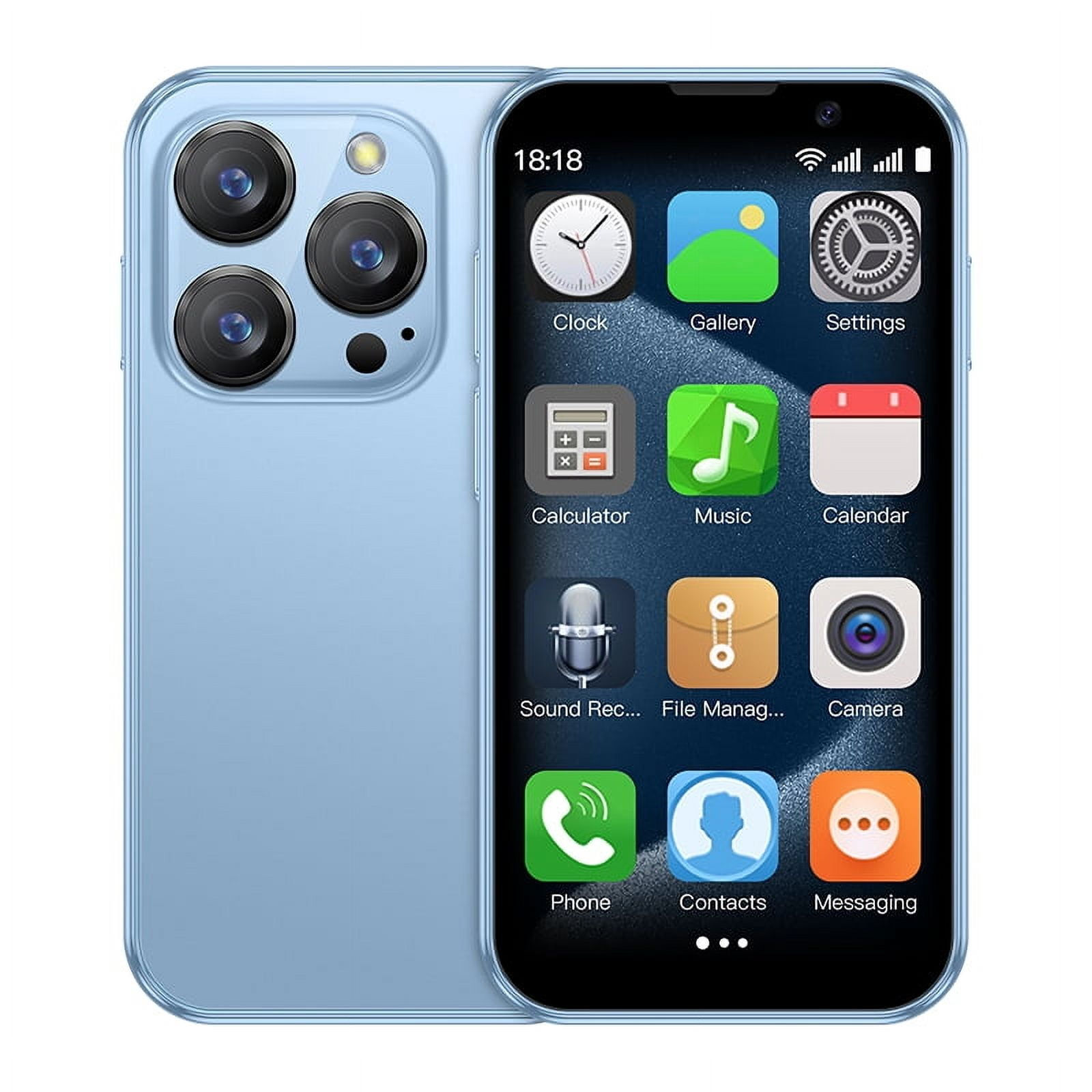 XS18Pro Mini Smartphone 3G 2GB/16GB - Blue