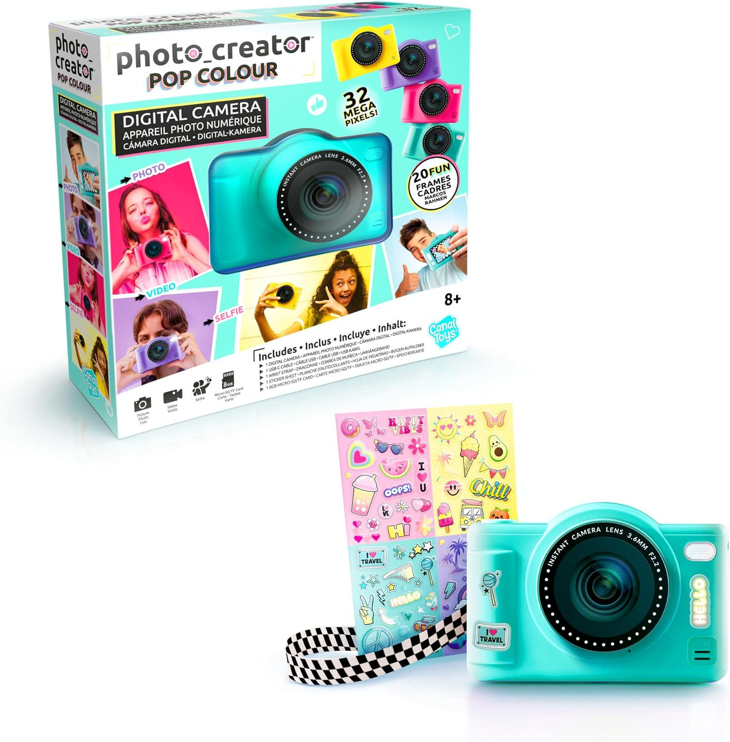 Pop Colour Kids Camera 32MP