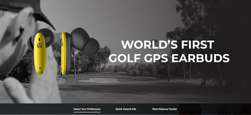 Thumbnail: Golf GPS Earbuds