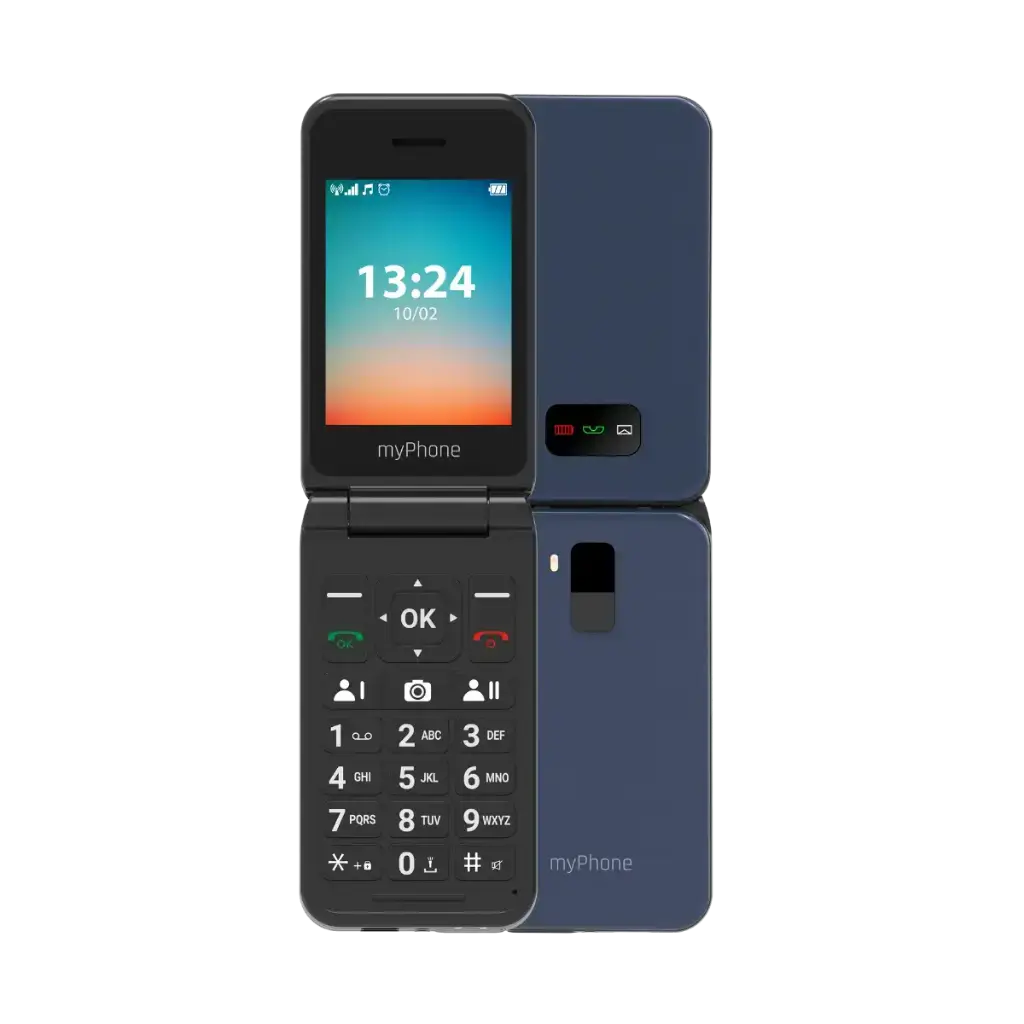 myPhone Flip LTE 4G Senior Mobile Phone