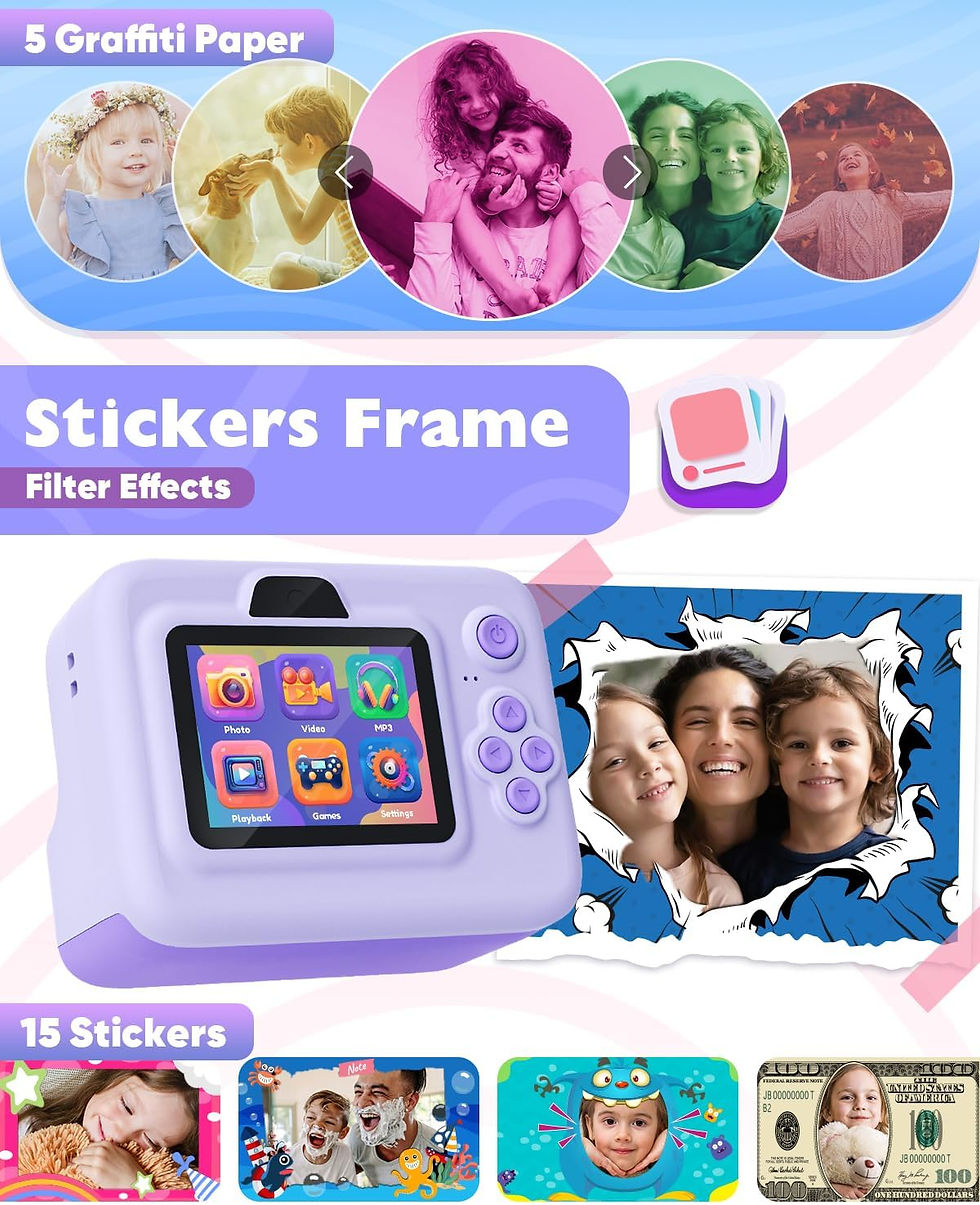 Thumbnail: Kids Instant Print Camera