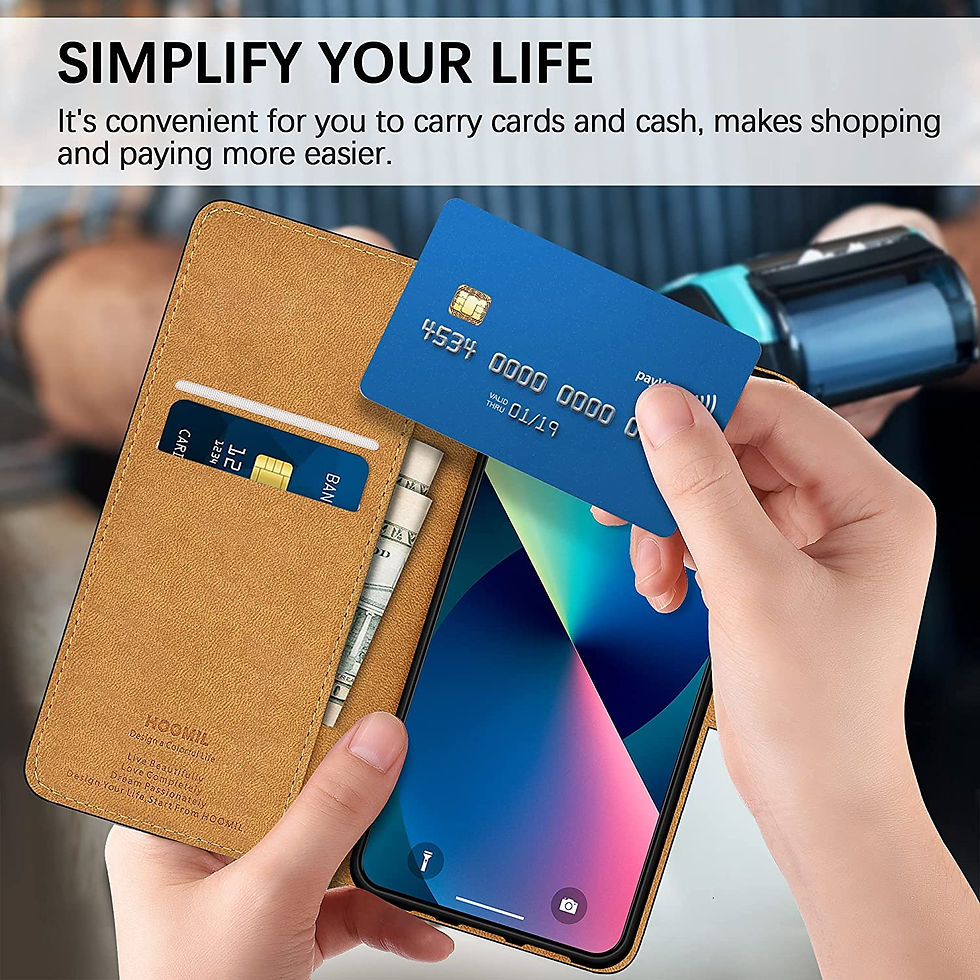 Thumbnail: iPhone 13 Case Leather Wallet