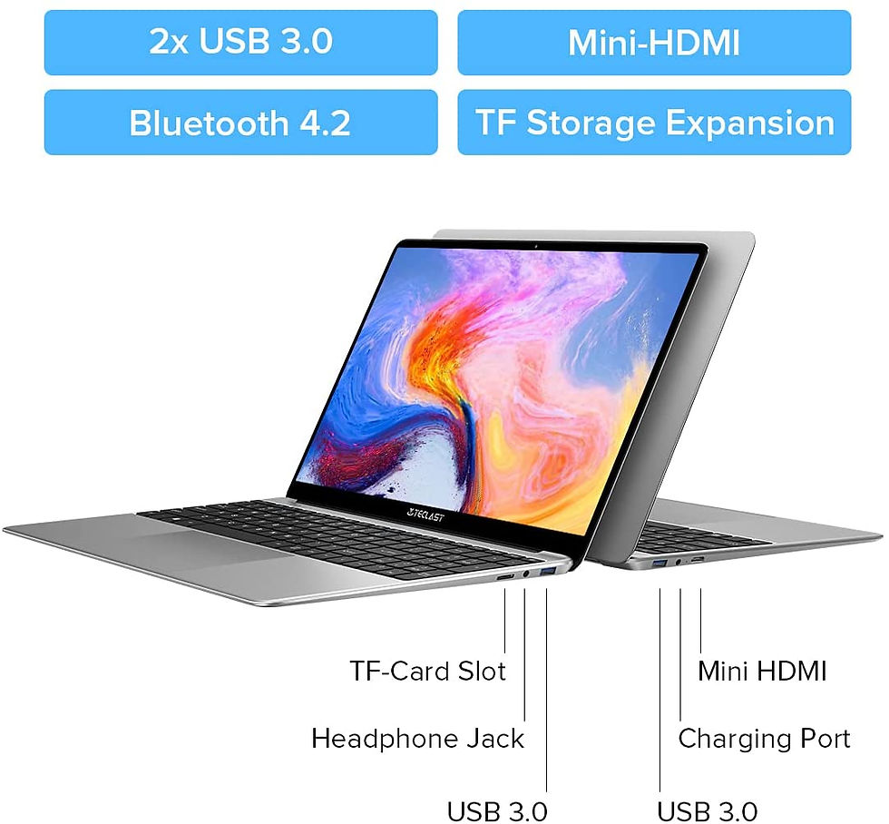 Thumbnail: Laptop 15.6"  8GB RAM 256GB