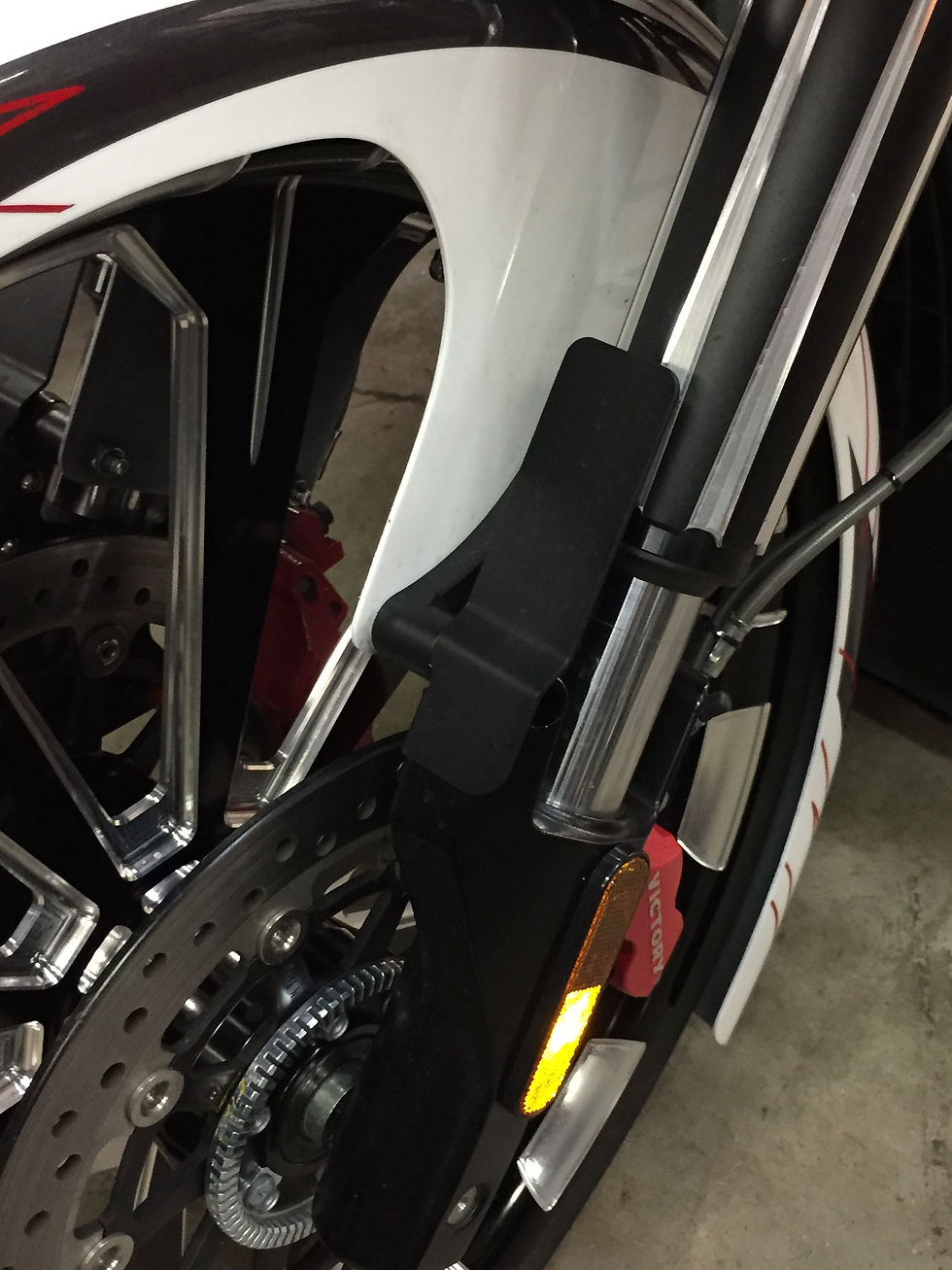 VICTORY MOTORCYCLE FORK GUARDS VicBaggers