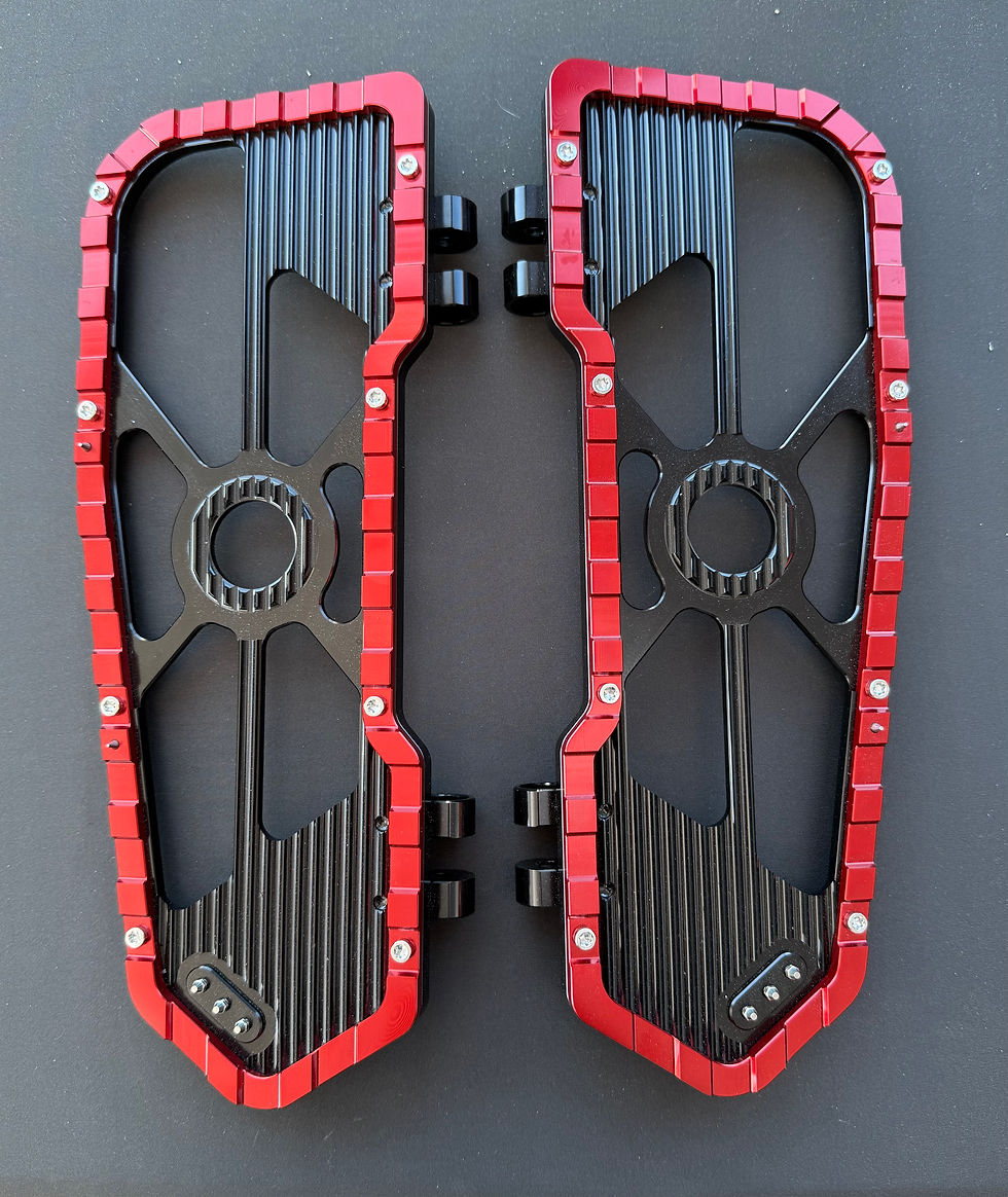 Thumbnail: Front & Rear MX Bagger Floor Boards  (Set) Floorboards