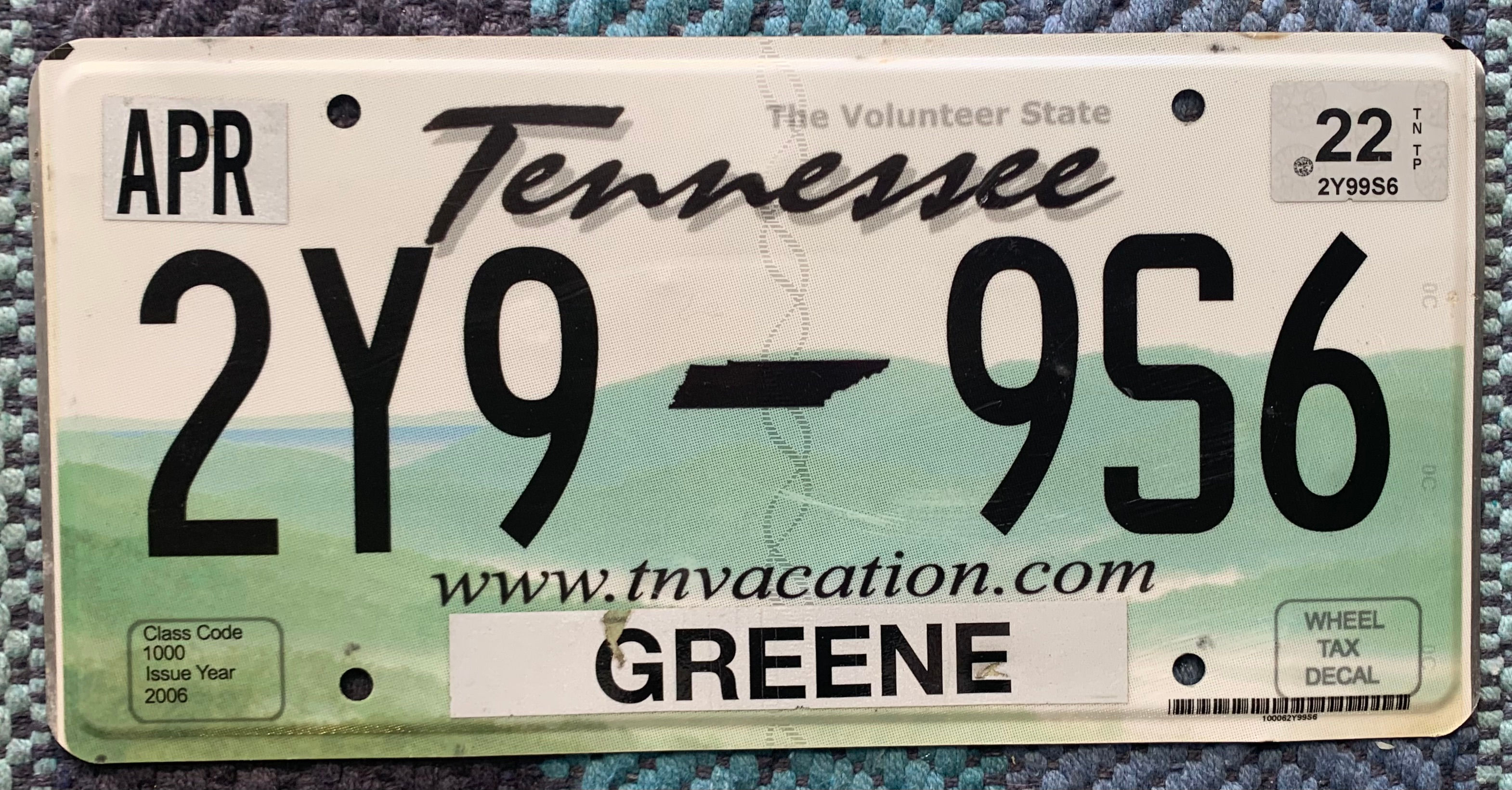 Tennessee 2022 GREENE COUNTY