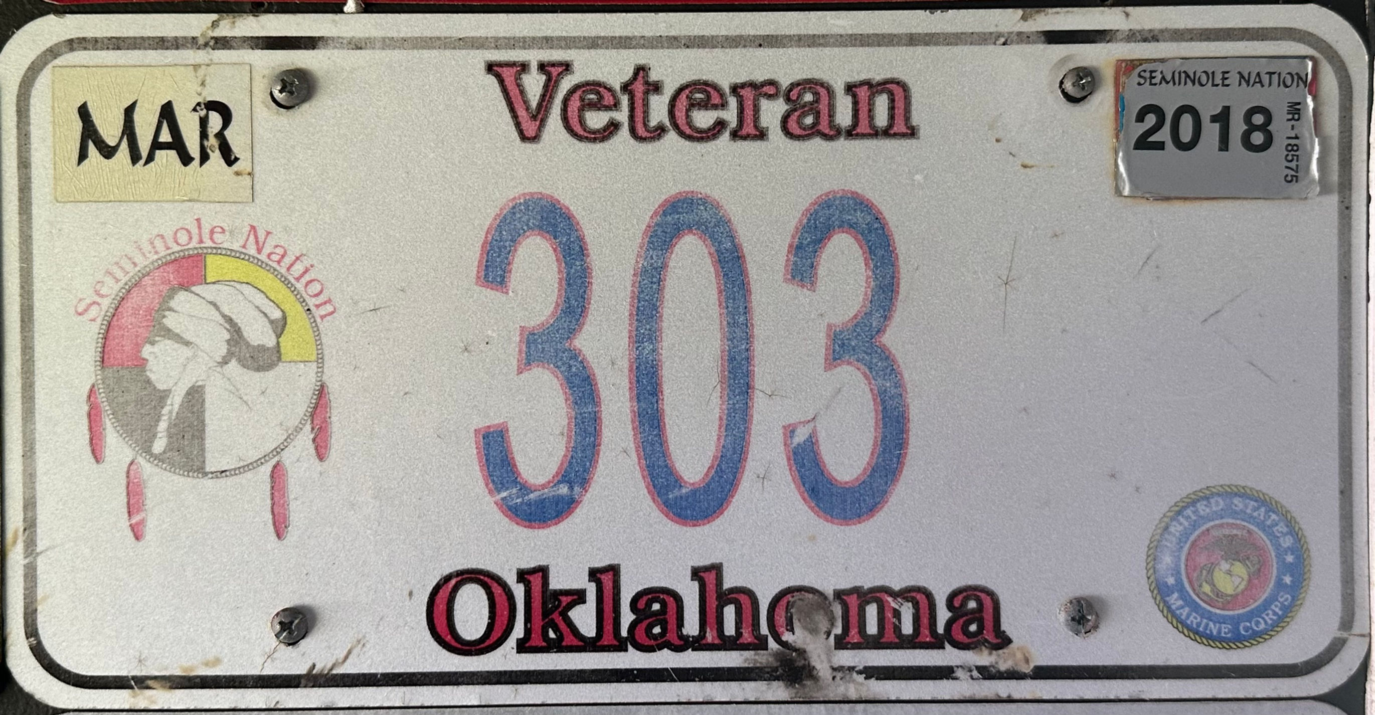 Seminole Nation - Veteran Marine Corp.