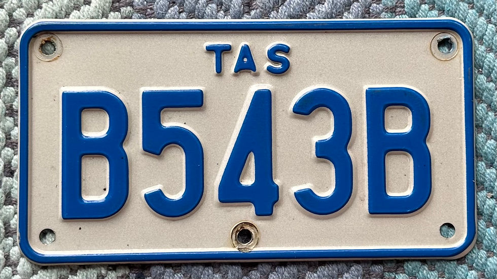 Tasmania NEW STYLE Motorcycle