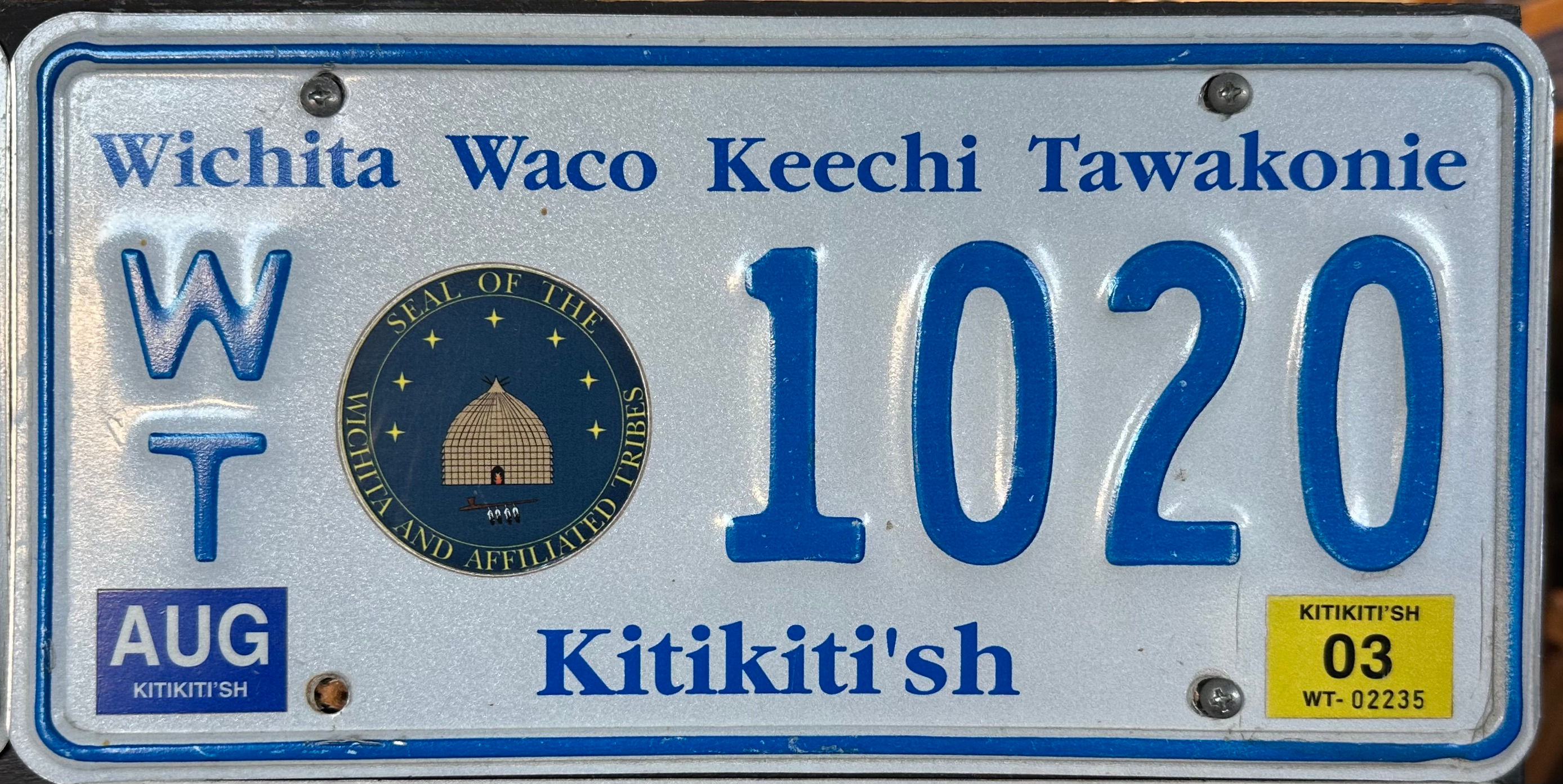 Wichita Waco Keechi Tawakonie Tribe